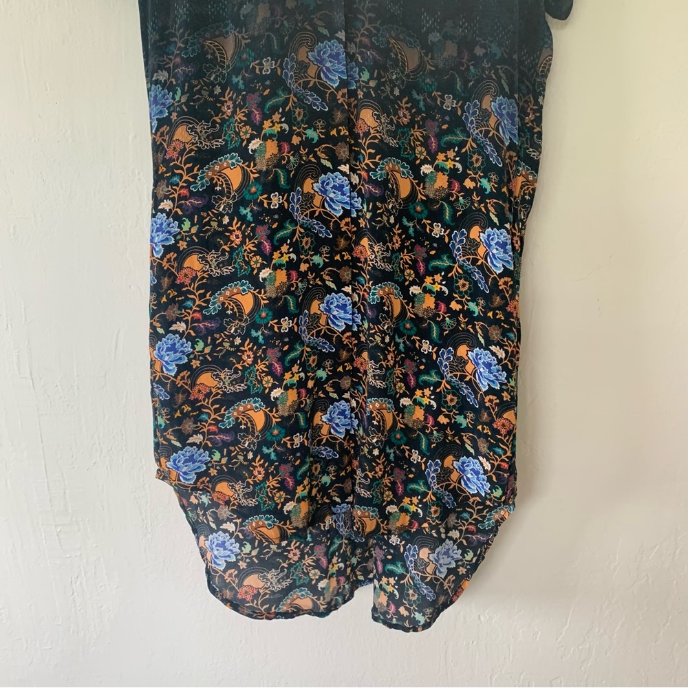 Anthropologie Tanvi Kedia Tansey Silk Tunic Dress - Picture 9 of 14